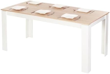 Esszimmergruppe mit 4 Stühlen Esstisch Hochlehner Kunstleder Sitzgruppe für Familie
| 110cm Eiche-Schwarz Tisch + 4 Sch