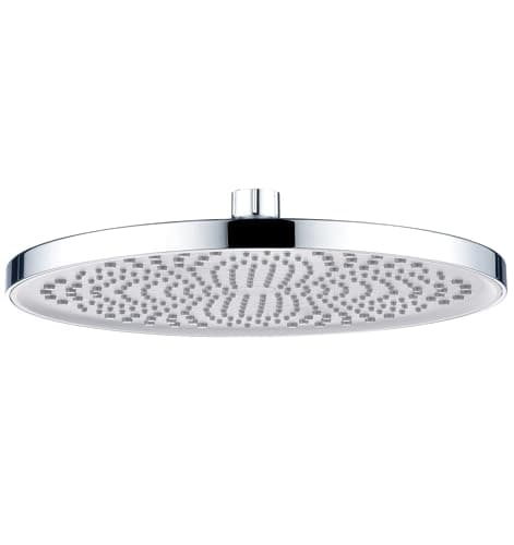 Regenduschkopf YUANNY Wasserspar 10 Zoll Stable ABS Chrom Universal-Kopfbrause Anti-Kalk-Düsen Ø 26 cm