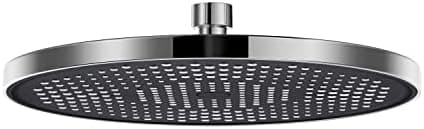 Regenduschkopf YUANNY Wasserspar 10 Zoll Stable ABS Chrom Universal-Kopfbrause Anti-Kalk-Düsen Ø 26 cm