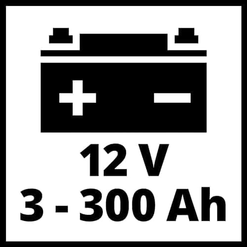 Einhell Batterie-Ladegerät CE-BC 15 M für automatische Ladung von Gel-, AGM- und wartungsfreien Blei-Säure-Batterien - m