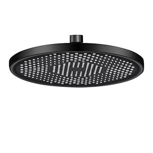 Regenduschkopf YUANNY Wasserspar 10 Zoll Stable ABS Chrom Universal-Kopfbrause Anti-Kalk-Düsen Ø 26 cm