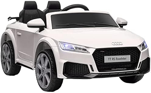 HOMCOM Kinder Elektroauto für 3-5 Jährige mit 2,4 G Fernbedienung, Rot