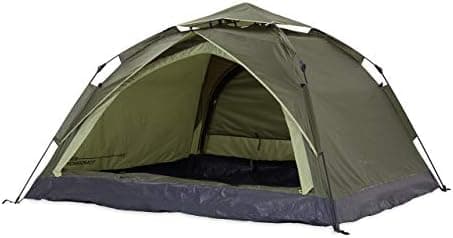 Lumaland Lightweights Pop Up Wurfzelt 2-4 Personen | Ideal für Trekking & Festival | Wasserdicht 210x190x110cm
Lumaland