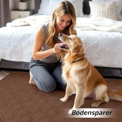 Homaxy Hundedecke Wasserdicht für Outdoor-Use, Weich und Wendig, ideal für Sofa, Couch und Bett (130x100cm, Grau+Dunkelg