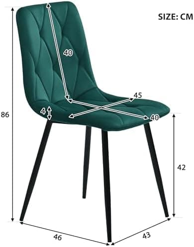 HAUSPROFI Schwarz + Gold Esstisch 5-teiliges Set Küchen Esszimmer Wohnzimmer Sechseckiger Esstisch 115.5x100x75cm mit 4