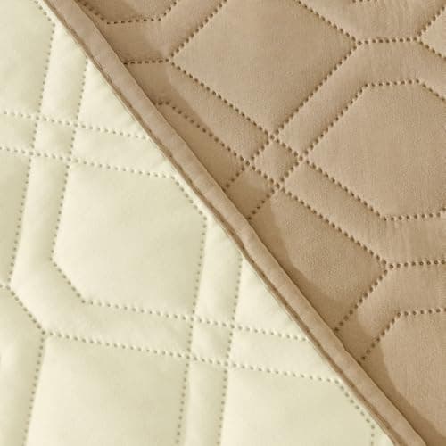 Homaxy Hundedecke Wasserdicht für Outdoor-Use, Weich und Wendig, ideal für Sofa, Couch und Bett (130x100cm, Grau+Dunkelg