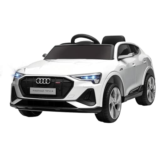 HOMCOM Elektro Kinderauto Audi E-tron, Fernbedienung, Musik, Sicherheitsgurt, Rosa  
HOMCOM Elektro Kinderauto 12V, Elek