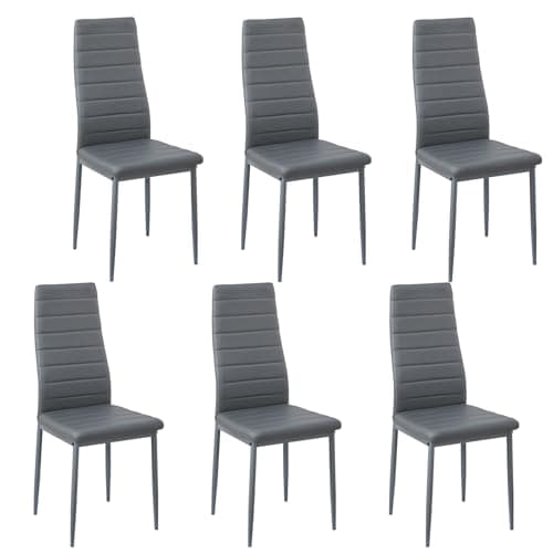 Esszimmergruppe mit 4 Stühlen Esstisch Hochlehner Kunstleder Sitzgruppe für Familie
| 110cm Eiche-Schwarz Tisch + 4 Sch