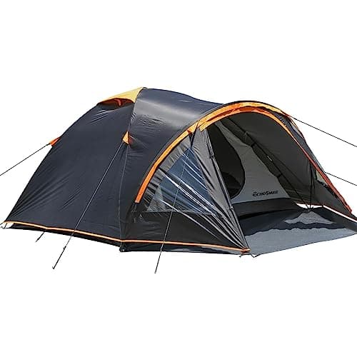 EchoSmile Wasserdicht 3-4 Personen Camping Zelt 5000mm, Ultraleicht für Jahreszeiten-Trekking und Festival-Spiele