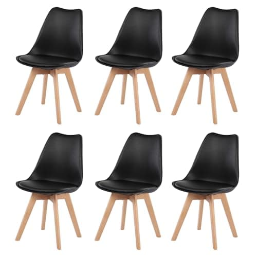 Esszimmergruppe Esstisch 120CM Rechteckig Holz + 4er Stühle grau Eiche-Weiß Tischbein für Wohnzimmer Küche Büro