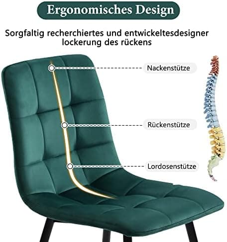 HAUSPROFI Schwarz + Gold Esstisch 5-teiliges Set Küchen Esszimmer Wohnzimmer Sechseckiger Esstisch 115.5x100x75cm mit 4