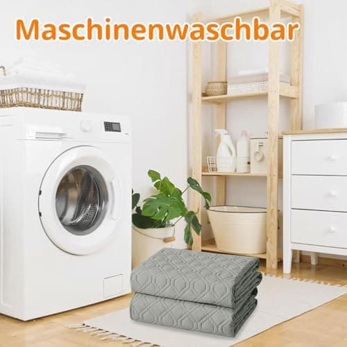 Homaxy Hundedecke Wasserdicht für Outdoor-Use, Weich und Wendig, ideal für Sofa, Couch und Bett (130x100cm, Grau+Dunkelg