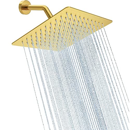 Regendusche Duschkopf Edelstahl AISI304 Anti-Kalk-Düsen
| Quadratischer Regenduschkopf 12 Zoll Regendusche
| Regendusch