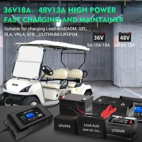 SolaMr 15A Auto-Batterie-Ladegerät, 12V und 24V Smart Automatic Battery Maintainer - P15
SolaMr 15A Erhaltungsladegerät