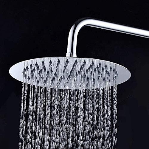 Klimatic 12 Zoll Regendusche Edelstahl AISI304 Anti-Kalk-Düsen Rund Duschkopf Regenbrausettung