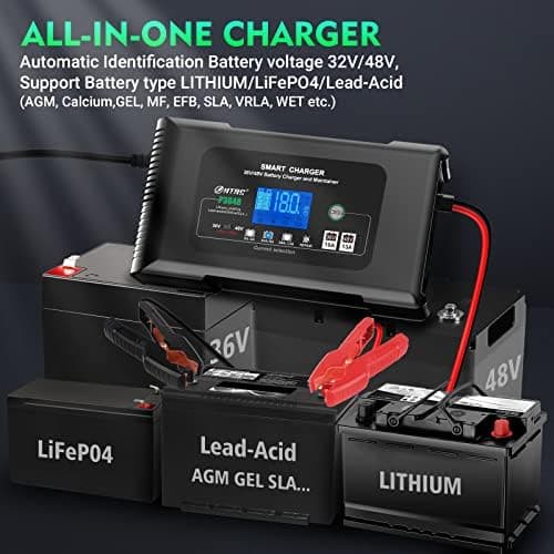 SolaMr 15A Auto-Batterie-Ladegerät, 12V und 24V Smart Automatic Battery Maintainer - P15
SolaMr 15A Erhaltungsladegerät
