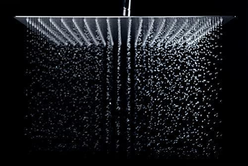 Klimatic 12 Zoll Regendusche Edelstahl AISI304 Anti-Kalk-Düsen Rund Duschkopf Regenbrausettung