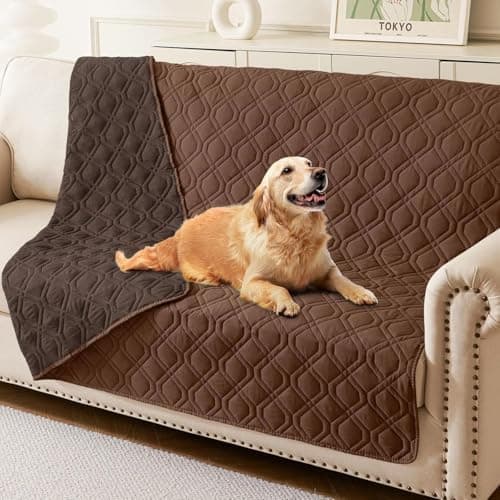 Homaxy Hundedecke Wasserdicht für Outdoor-Use, Weich und Wendig, ideal für Sofa, Couch und Bett (130x100cm, Grau+Dunkelg
