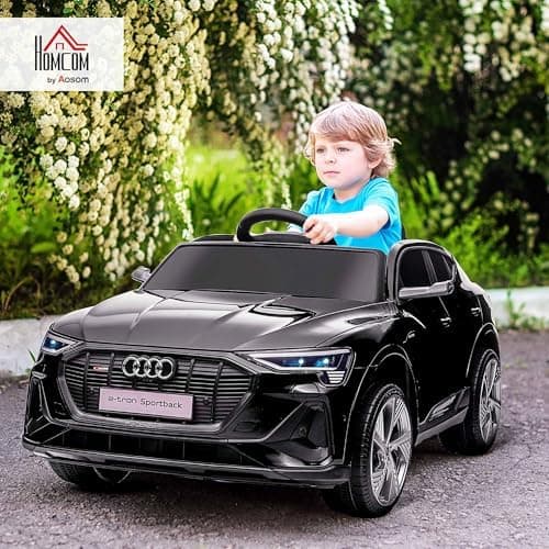 HOMCOM Elektro Kinderauto Audi E-tron, Fernbedienung, Musik, Sicherheitsgurt, Rosa  
HOMCOM Elektro Kinderauto 12V, Elek