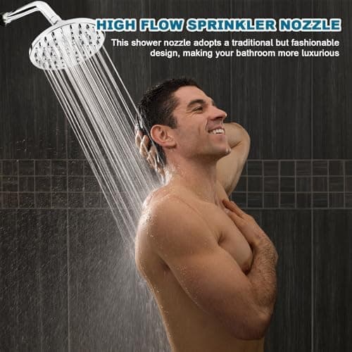 Regendusche Set 360° Einstellbar für Badezimmer & Hotel
