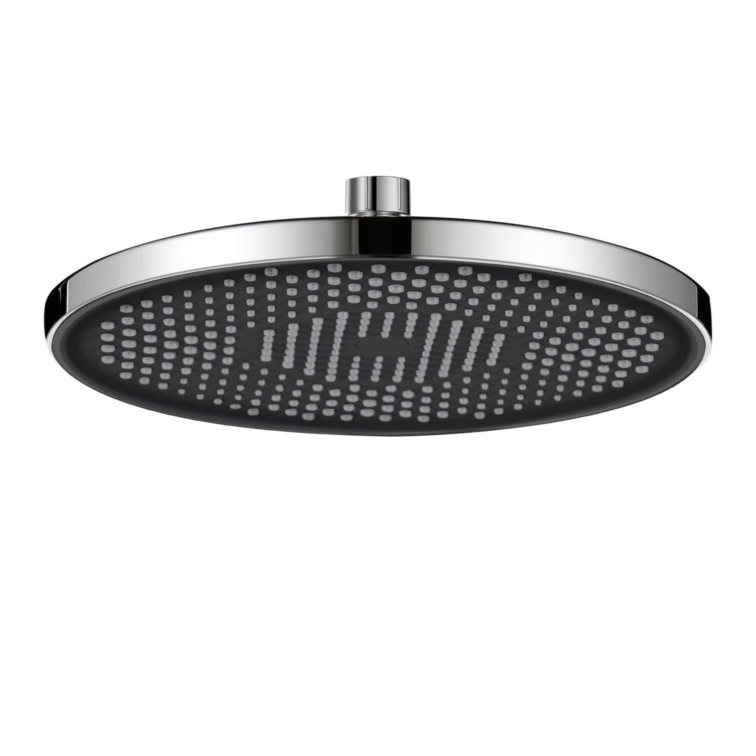 Regenduschkopf YUANNY Wasserspar 10 Zoll Stable ABS Chrom Universal-Kopfbrause Anti-Kalk-Düsen Ø 26 cm