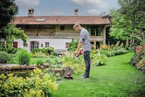 Einhell Akku-Rasentrimmer GE-CT 18/28 Li-Solo Power X-Change für Gartenpflege
| Einhell Akku-Rasentrimmer GE-CT 18/28 L