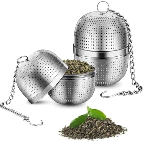 Teeei Edelstahl 304 für Tasse und Tasseteekanne Meisten geeignet Teefilter und Gewürzei