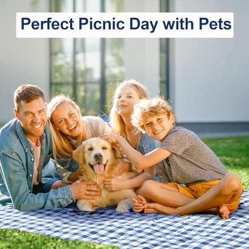 Picknickdecke 200X300 cm, wasserdicht und sandfrei, perfekt für Picknicks im Park und am Strand,Picknickdecke 200X300 cm