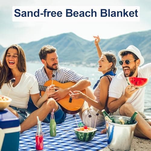 Picknickdecke 200X300 cm, wasserdicht und sandfrei, perfekt für Picknicks im Park und am Strand,Picknickdecke 200X300 cm