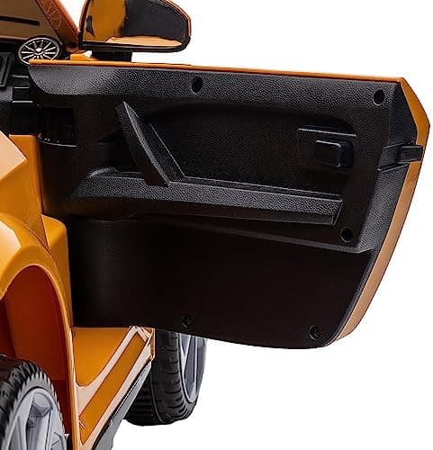 HOMCOM Kinder Elektroauto für 3-5 Jährige mit 2,4 G Fernbedienung, Rot
