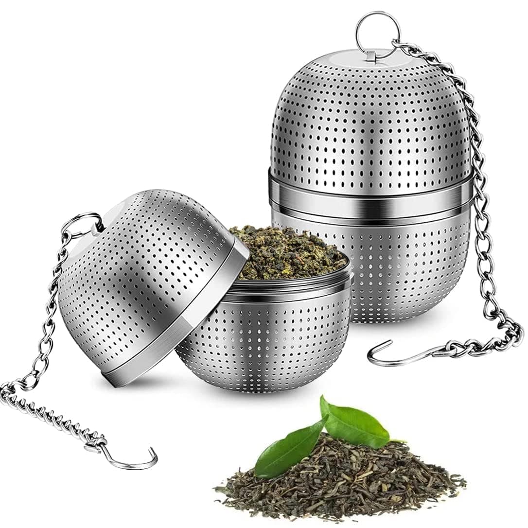 Teeei Edelstahl 304 für Tasse und Tasseteekanne Meisten geeignet Teefilter und Gewürzei