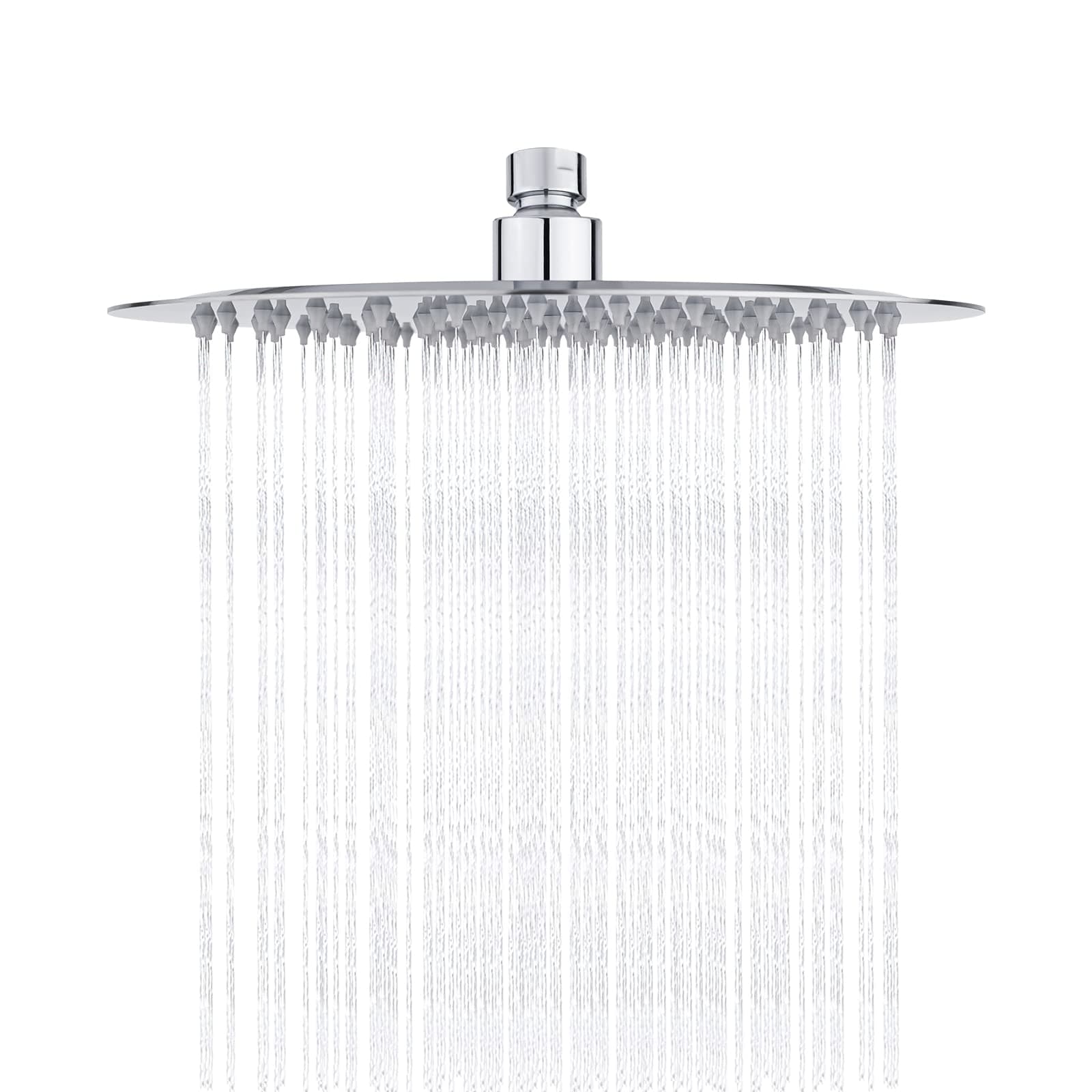 Ibergrif Edelstahl Duschkopf Regendusche 10 Zoll Silber Global Recycled Standard